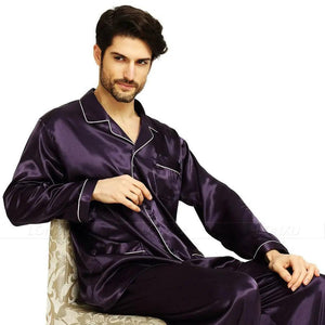 Lonty Men Silk Pyjamas - The Trendy