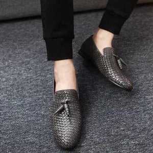 Squamo Luxury Leather Moccasins Loafers - The Trendy