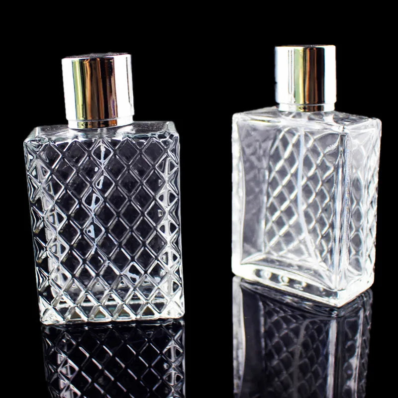 Transparent 100ml Refillable Perfume Bottle