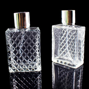 Transparent 100ml Refillable Perfume Bottle