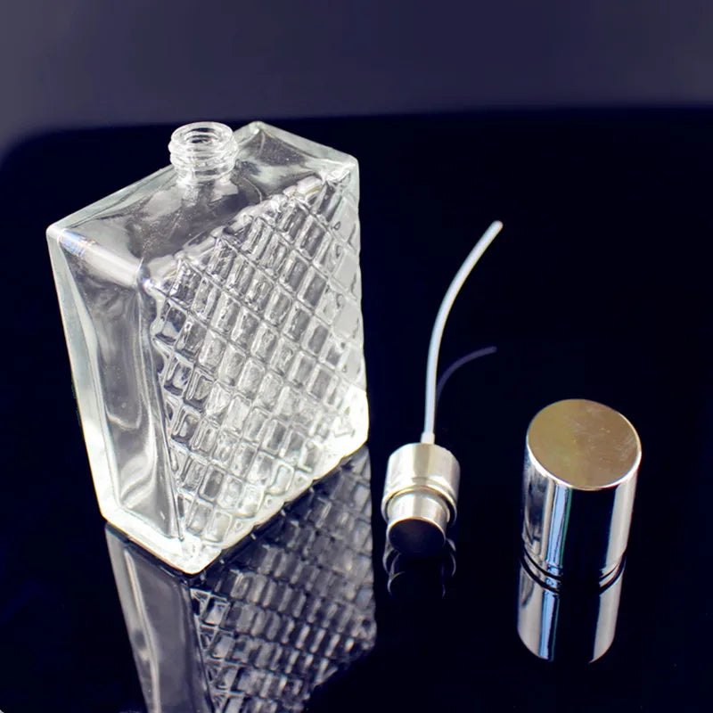 Transparent 100ml Refillable Perfume Bottle