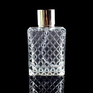 Transparent 100ml Refillable Perfume Bottle