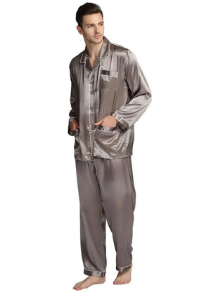 Lonty Men Silk Pyjamas - The Trendy