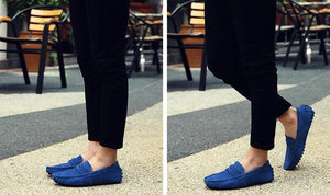 Men's Suede Leather Moccasins Loafers