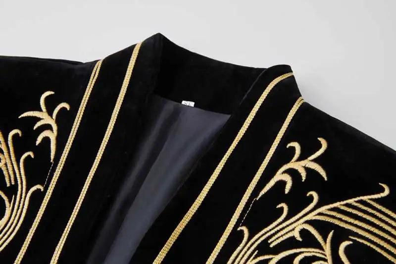 Luxury Gold Baroque Blazer - The Trendy