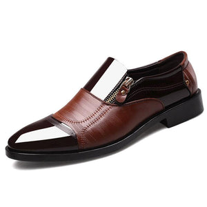 Sethan Oxford Slip On Formal Shoes - The Trendy