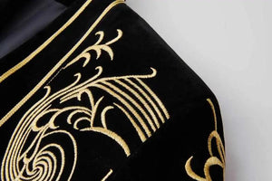 Luxury Gold Baroque Blazer - The Trendy