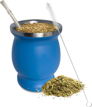 Yerba Mate Gourd Cup Bombilla