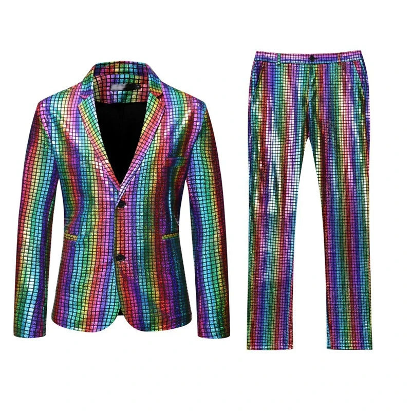 Mens Colourful Party Suits