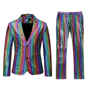 Mens Colourful Party Suits