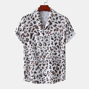 Leopard Spots Men Hawaiian Shirt - The Trendy