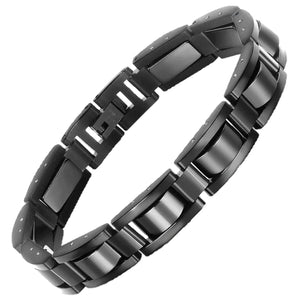 Titanium Hematite Magnetic Therapy Bracelet