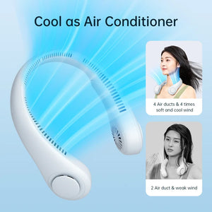 Jisu Portable Wireless Neck Fan