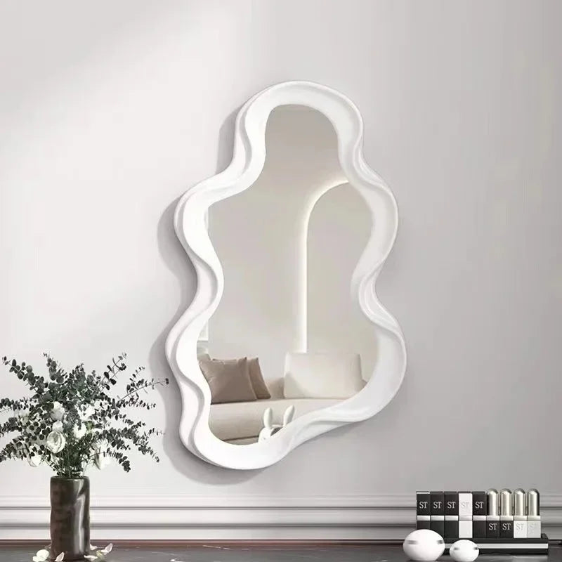 Squiggly Cloud Curved Mirror