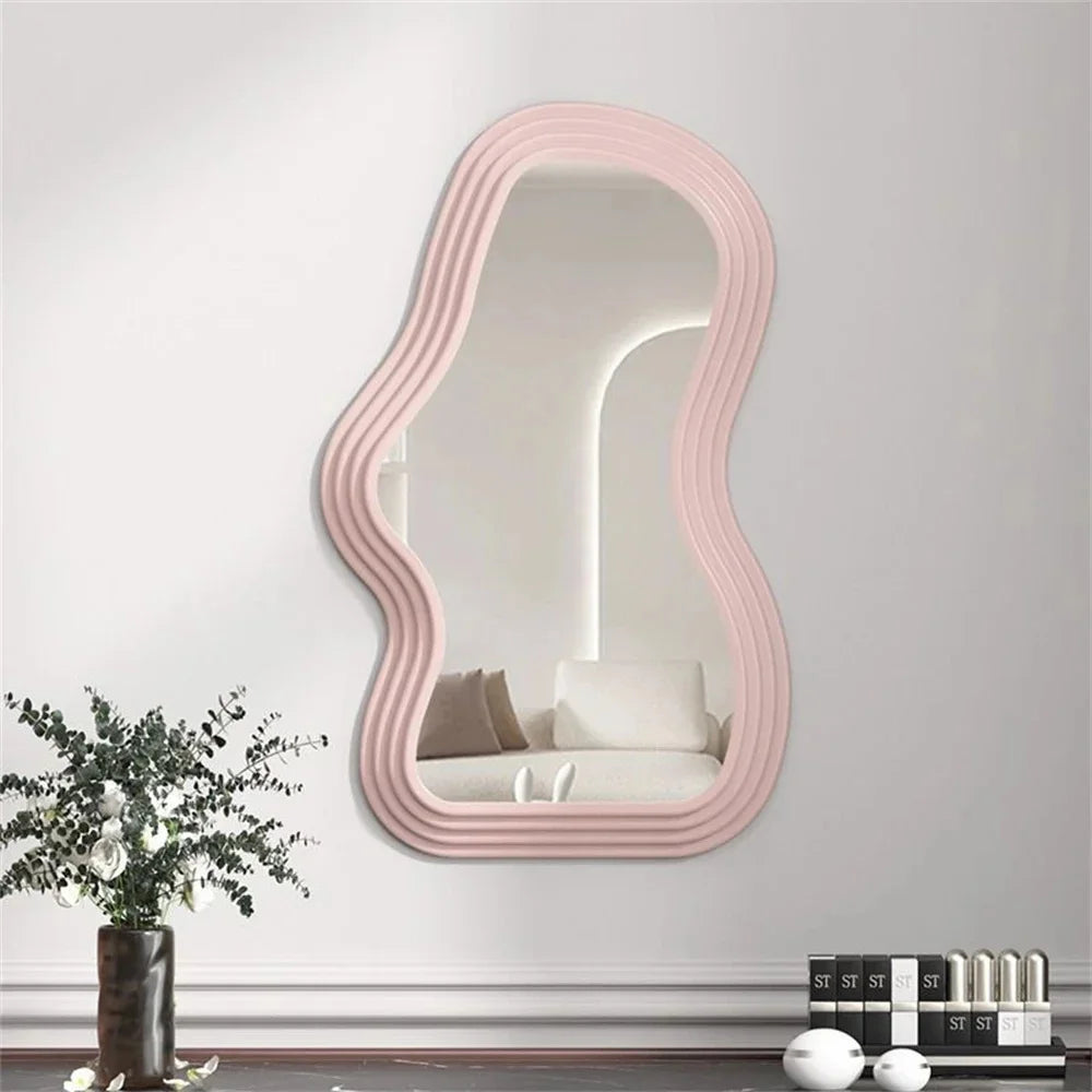 Squiggly Cloud Curved Mirror