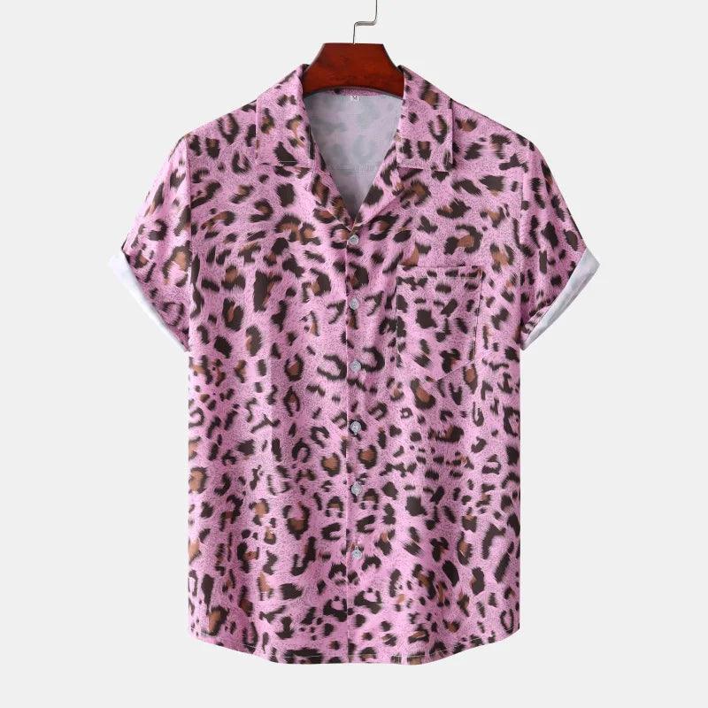 Leopard Spots Men Hawaiian Shirt - The Trendy