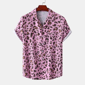 Leopard Spots Men Hawaiian Shirt - The Trendy