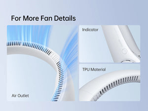 Jisu Portable Wireless Neck Fan