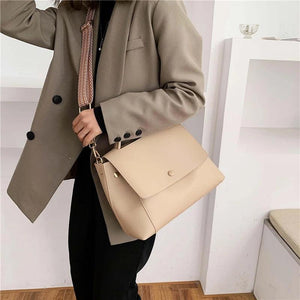 Rocca Leather Crossbody Bag - The Trendy
