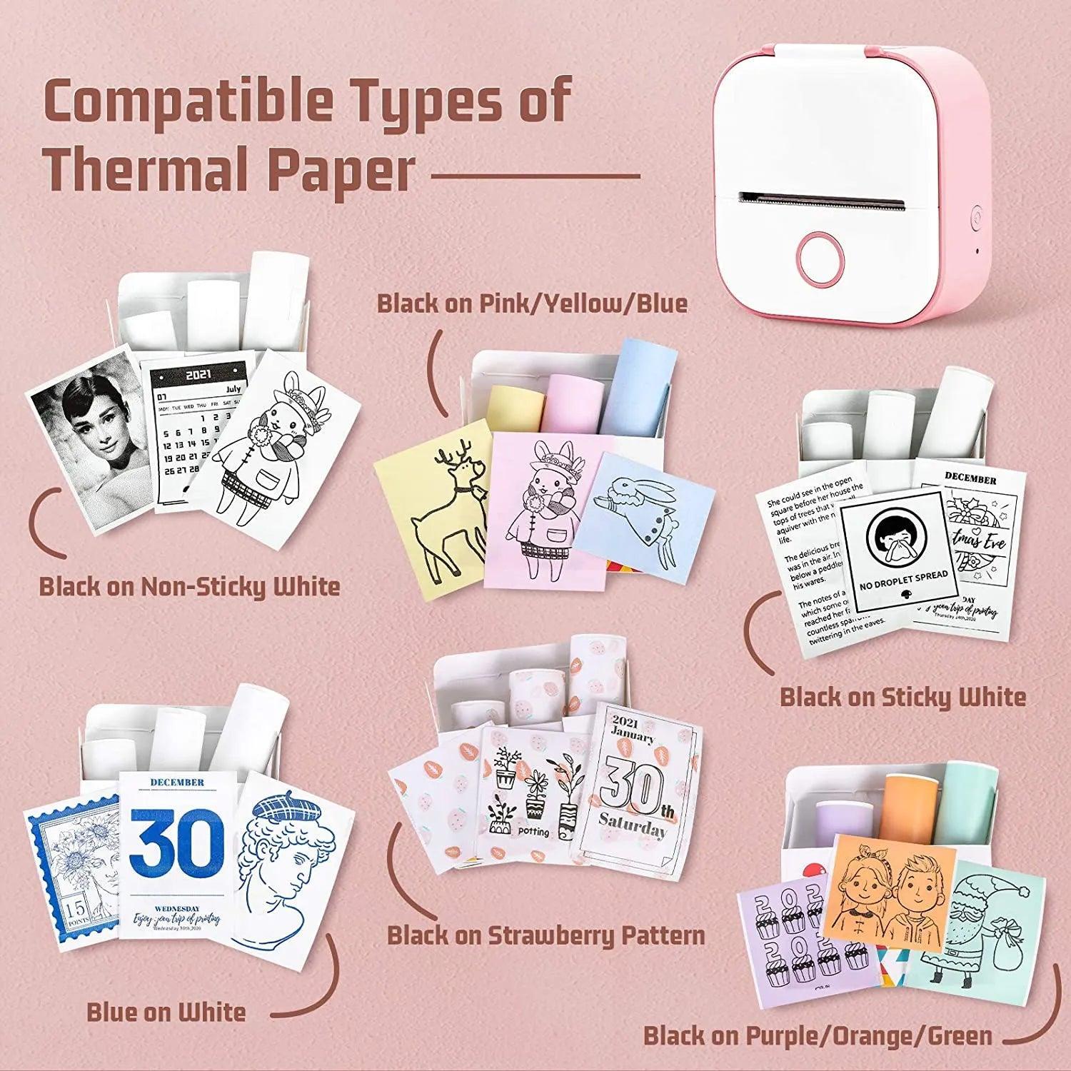 Flash Express Sticker Sticker Printer Thermal Paper Labels - The Trendy