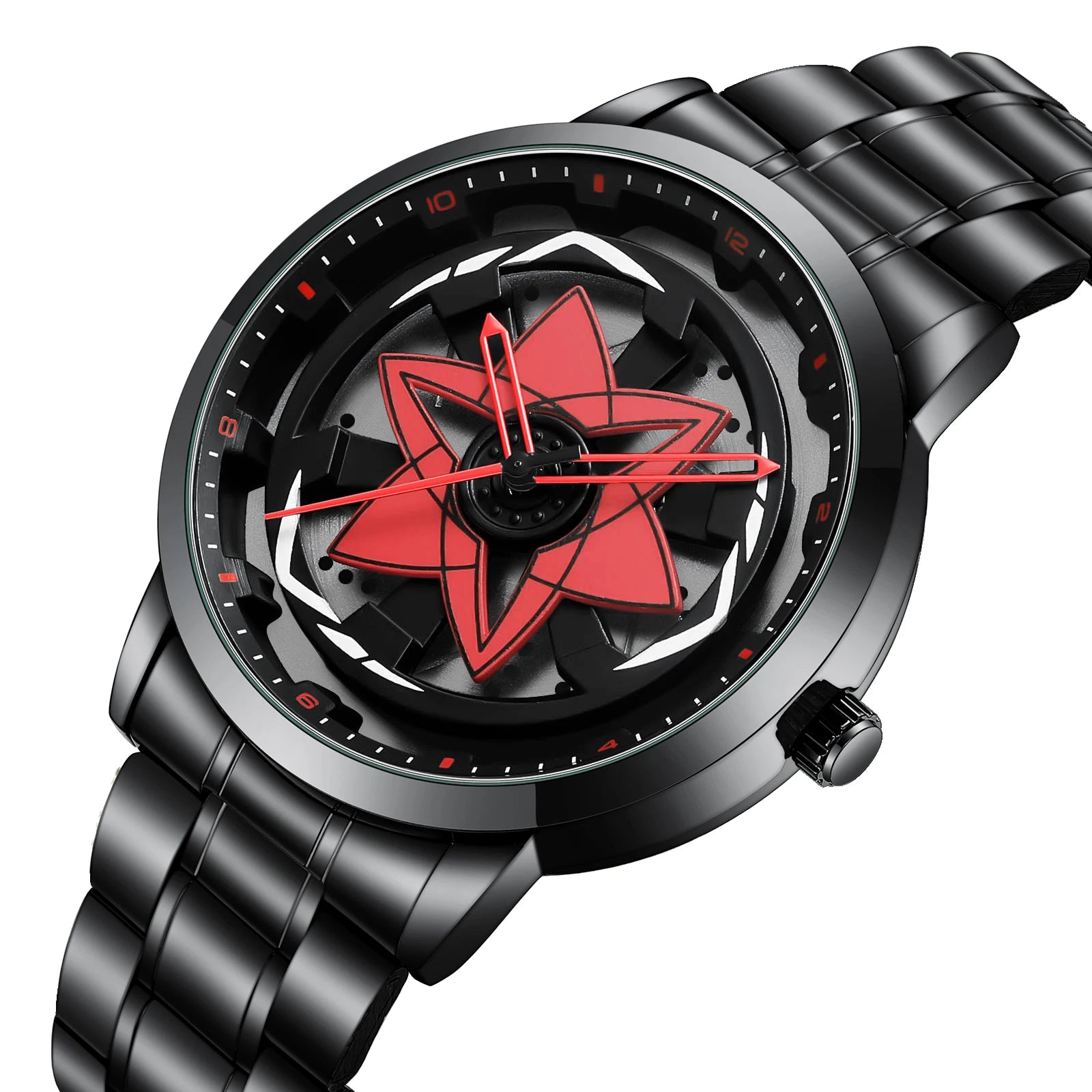 Sasuke Uchiha Sharingan Spinning Watch