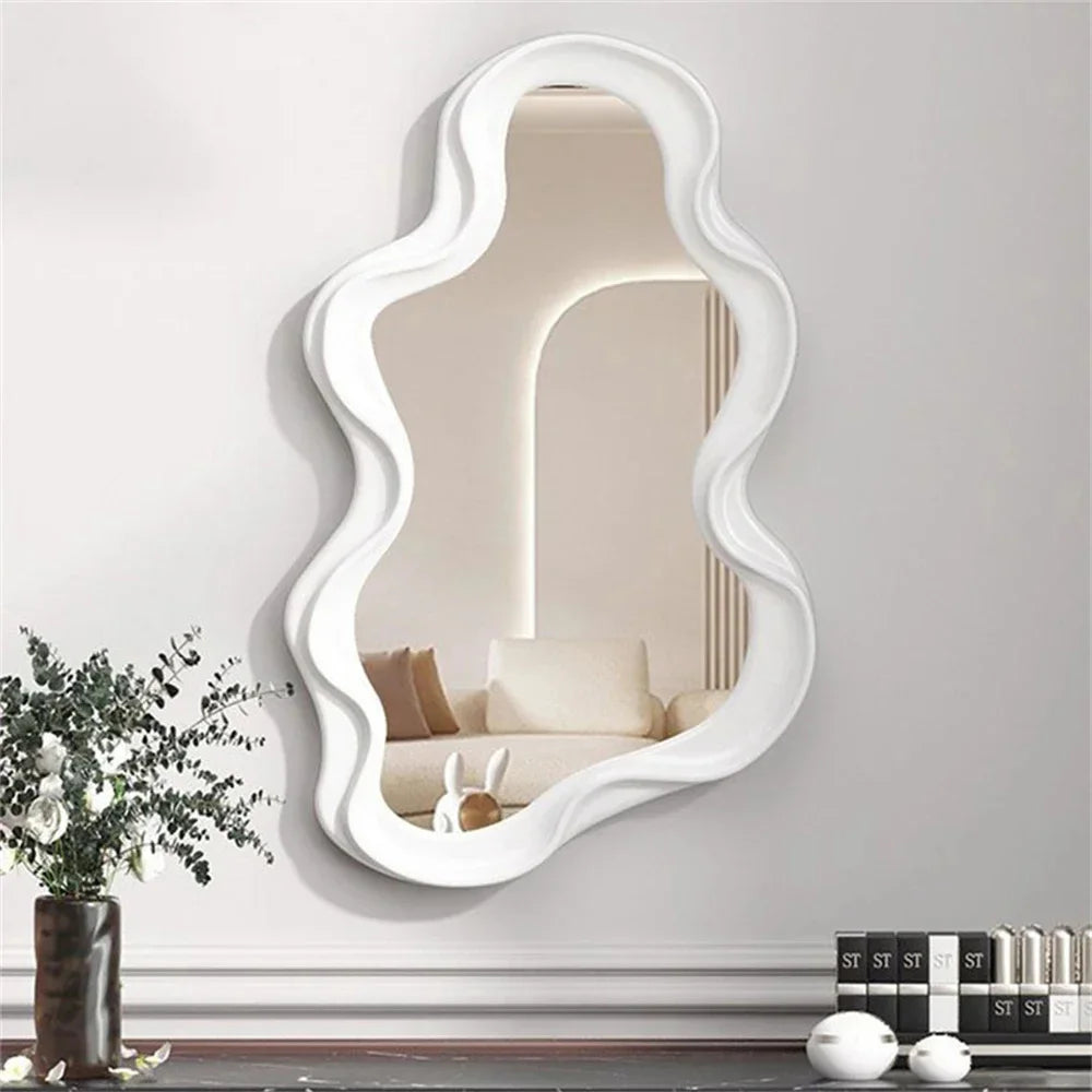 Squiggly Cloud Curved Mirror