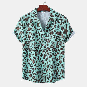 Leopard Spots Men Hawaiian Shirt - The Trendy