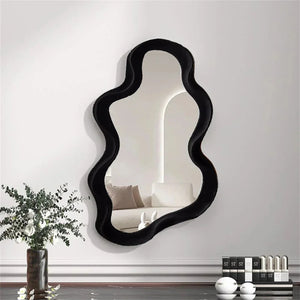 Squiggly Cloud Curved Mirror