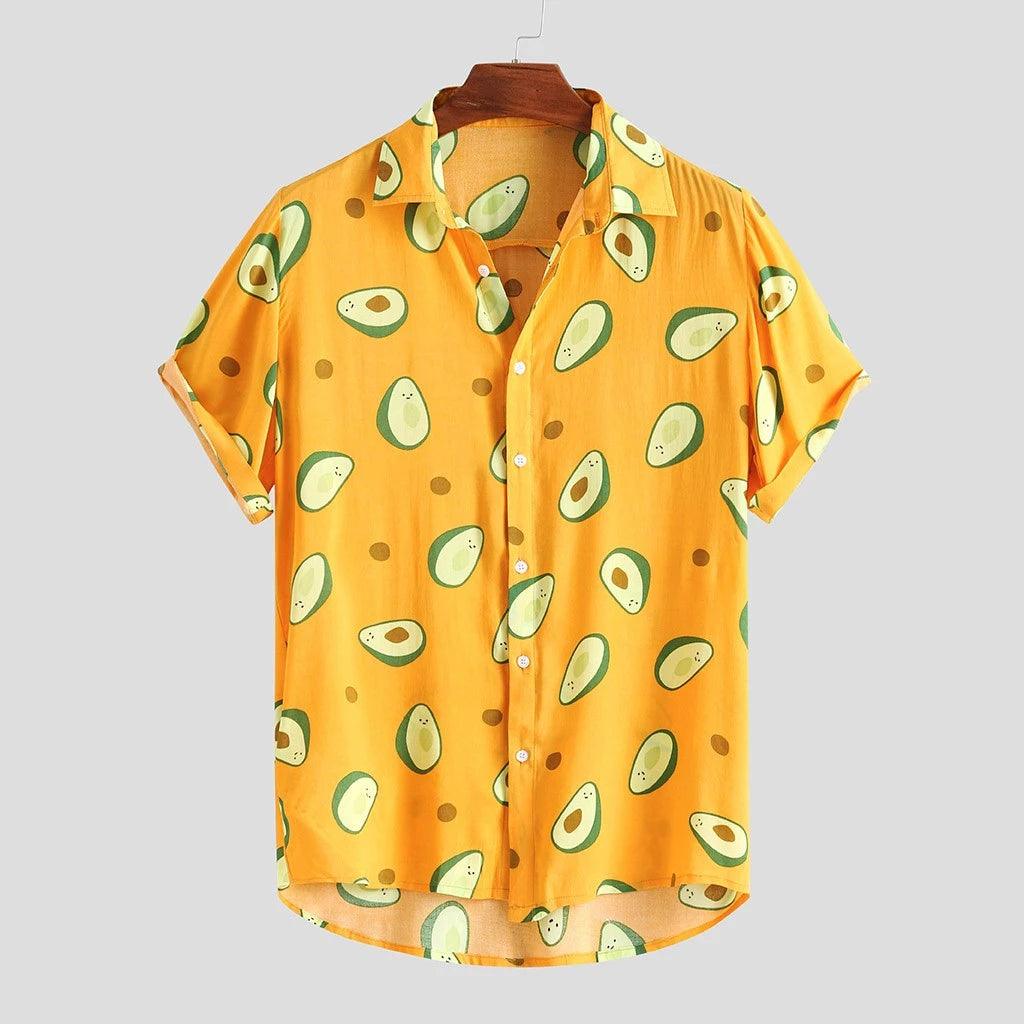 Avocado Summer Hawaiian Shirt - The Trendy