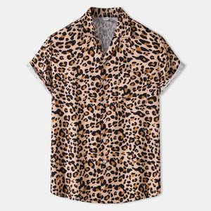 Leopard Spots Men Hawaiian Shirt - The Trendy