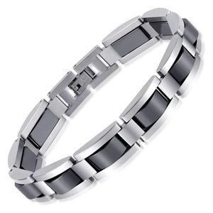 Titanium Hematite Magnetic Therapy Bracelet