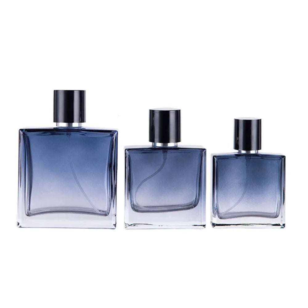 Blue Gradient Perfume Bottles 30ml 50ml 100ml