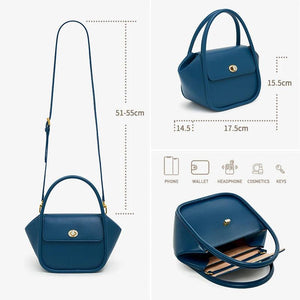 Bafelli Leather Handbag - The Trendy