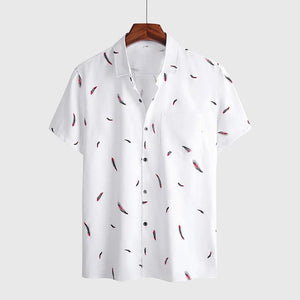 Feather Hawaiian Men Shirt - The Trendy