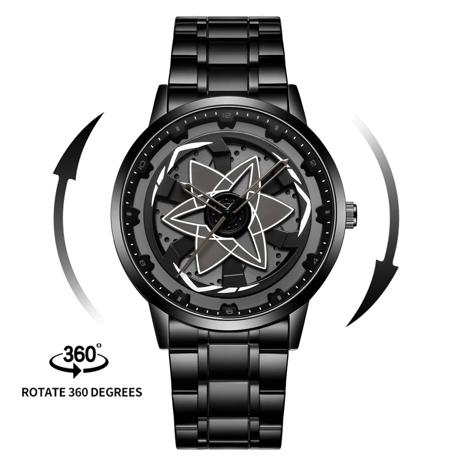 Sasuke Uchiha Sharingan Spinning Watch