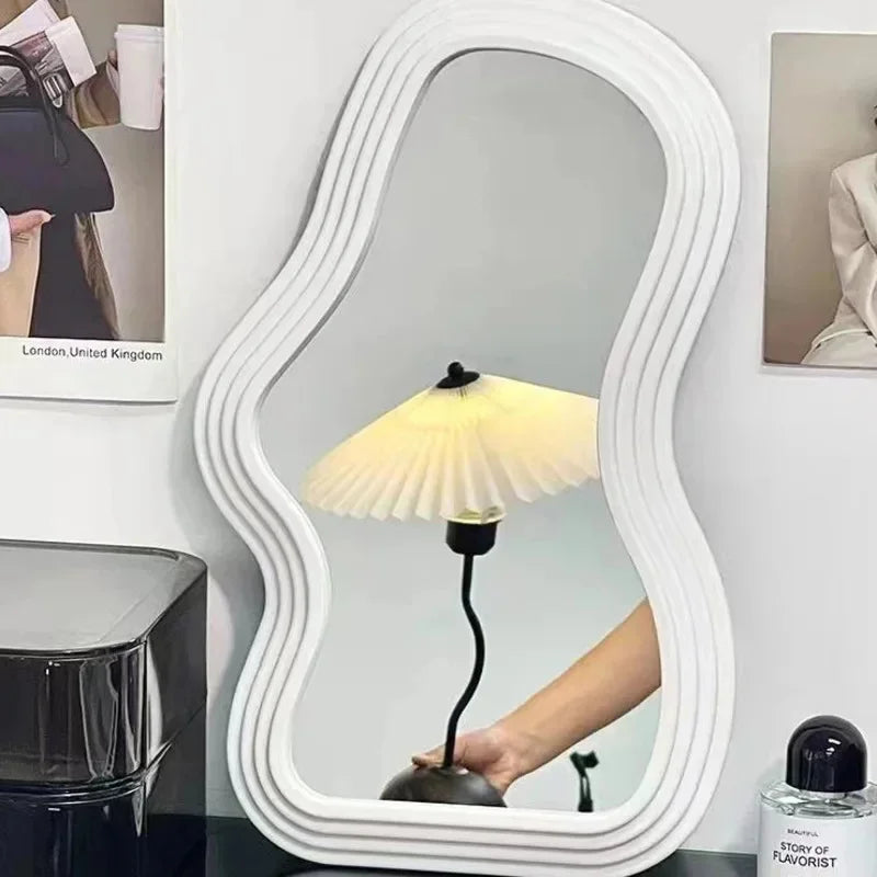 Squiggly Cloud Curved Mirror