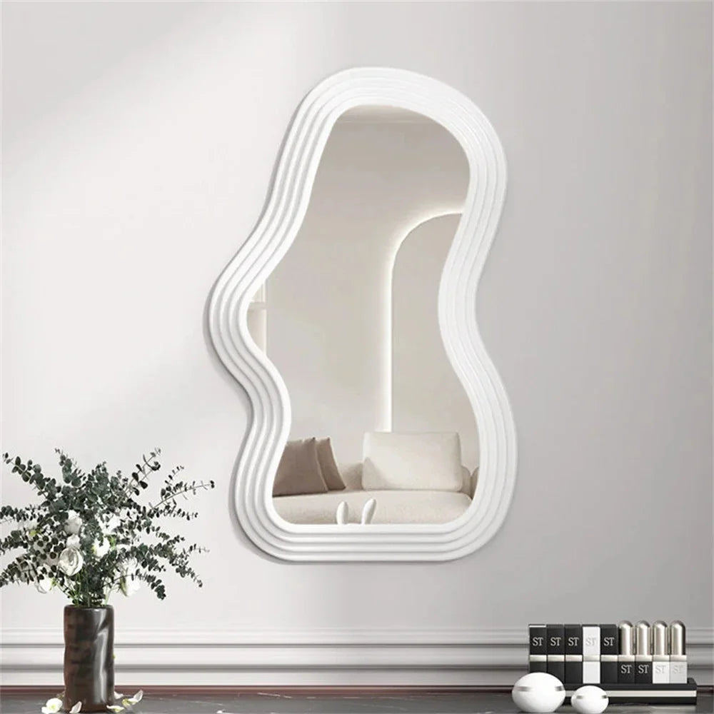 Squiggly Cloud Curved Mirror