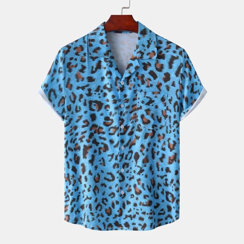 Leopard Spots Men Hawaiian Shirt - The Trendy