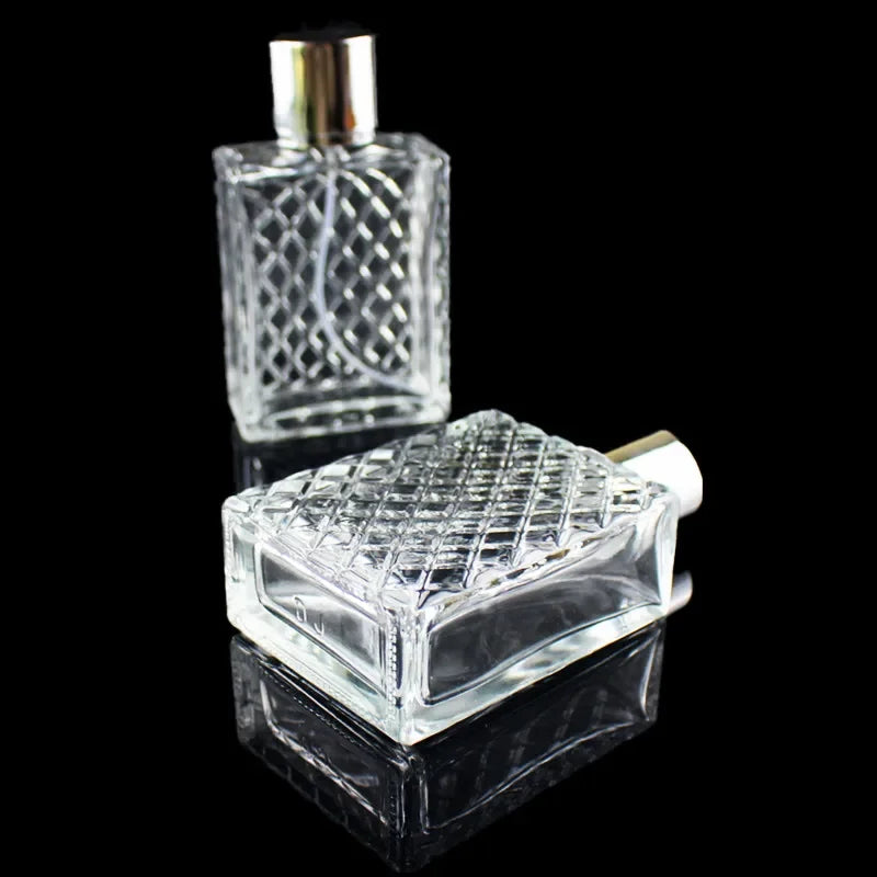 Transparent 100ml Refillable Perfume Bottle