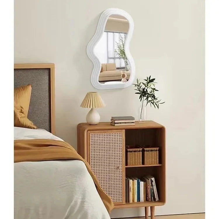 Squiggly Cloud Curved Mirror