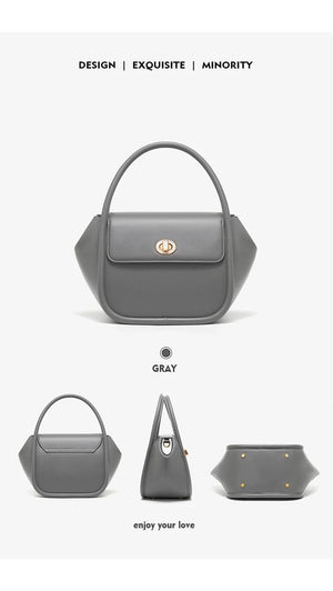 Bafelli Leather Handbag - The Trendy