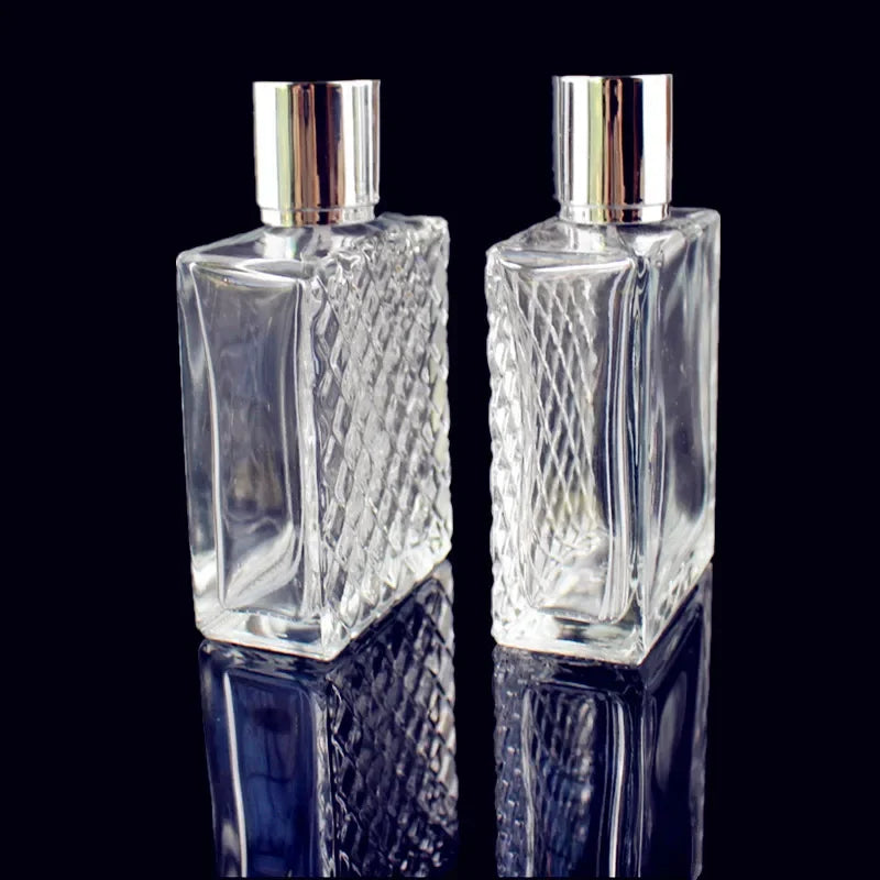 Transparent 100ml Refillable Perfume Bottle