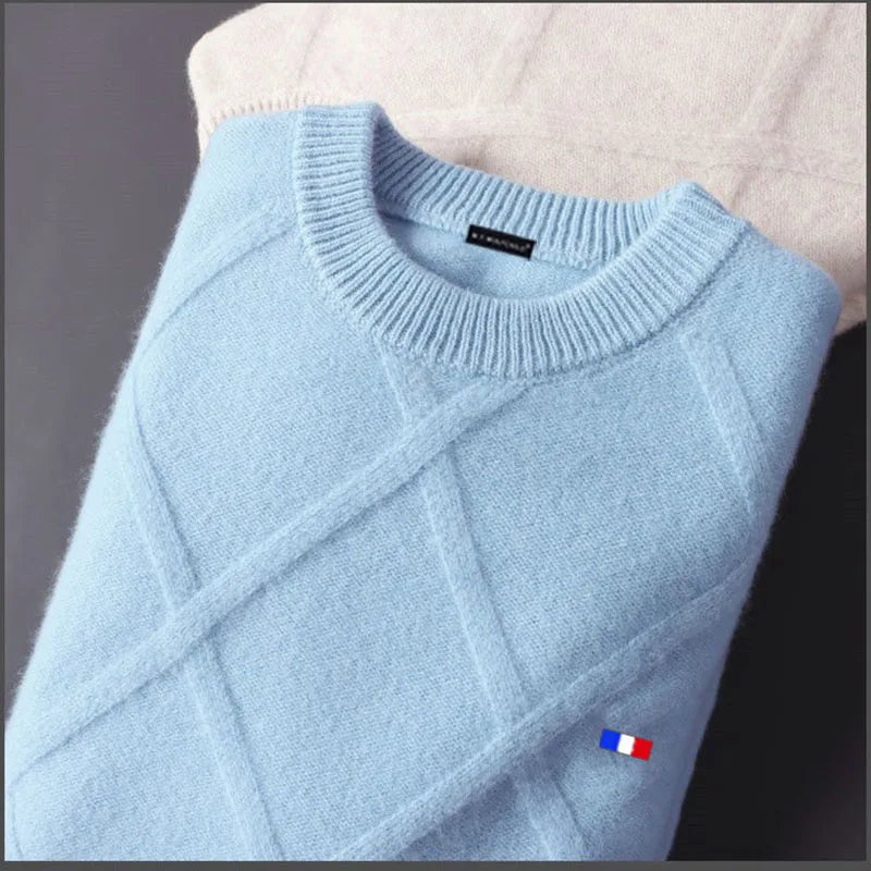 Men's Cashmere Pullover Sweater