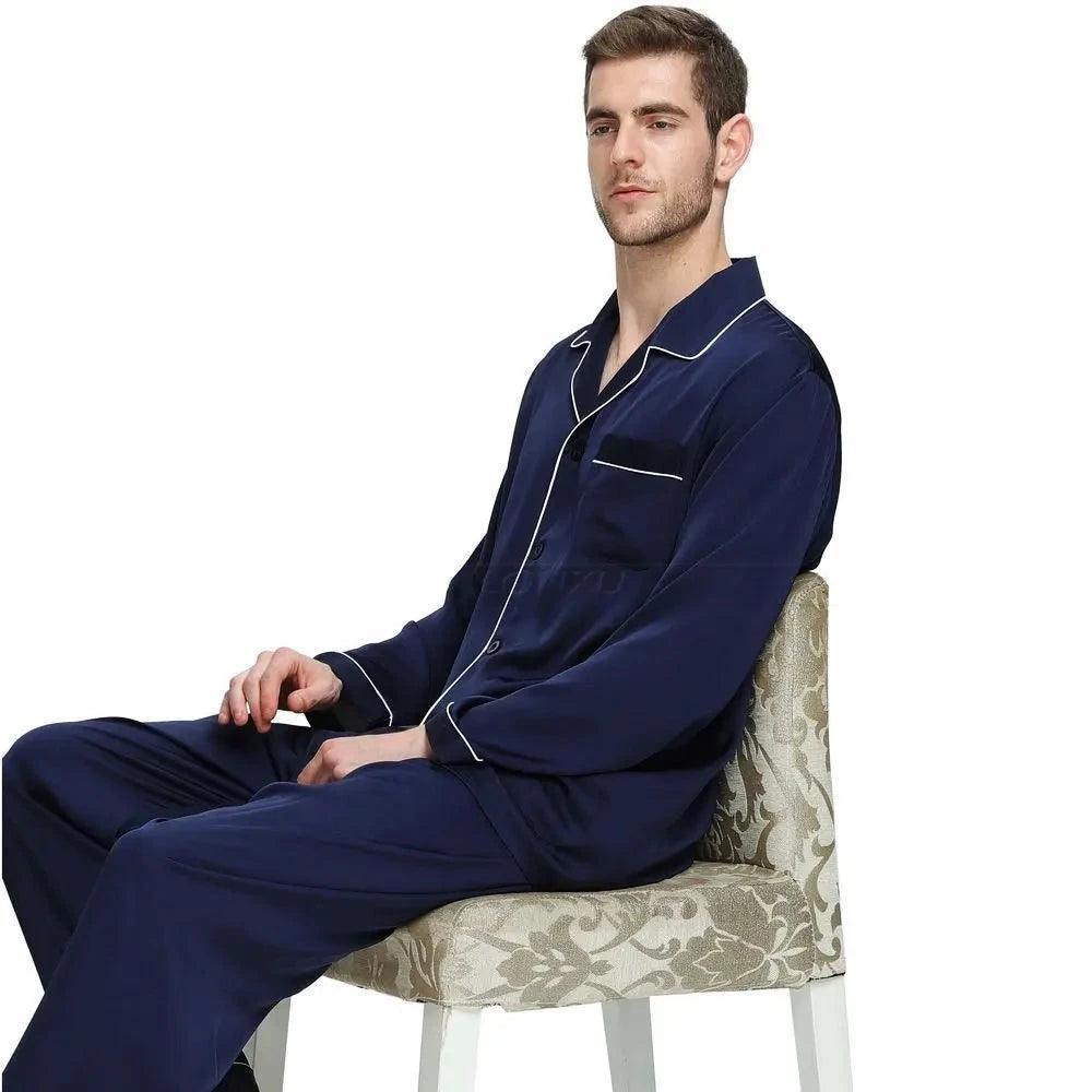 Lonty Men Silk Pyjamas - The Trendy