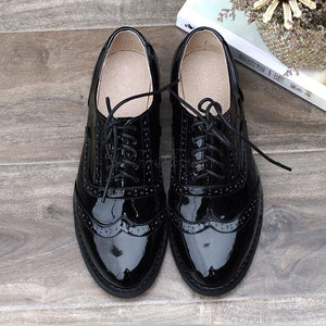 Steinmare Genuine Leather Oxford Shoes - The Trendy