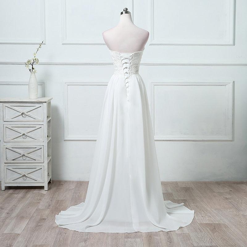 Marnie Long Wedding Dress - The Trendy