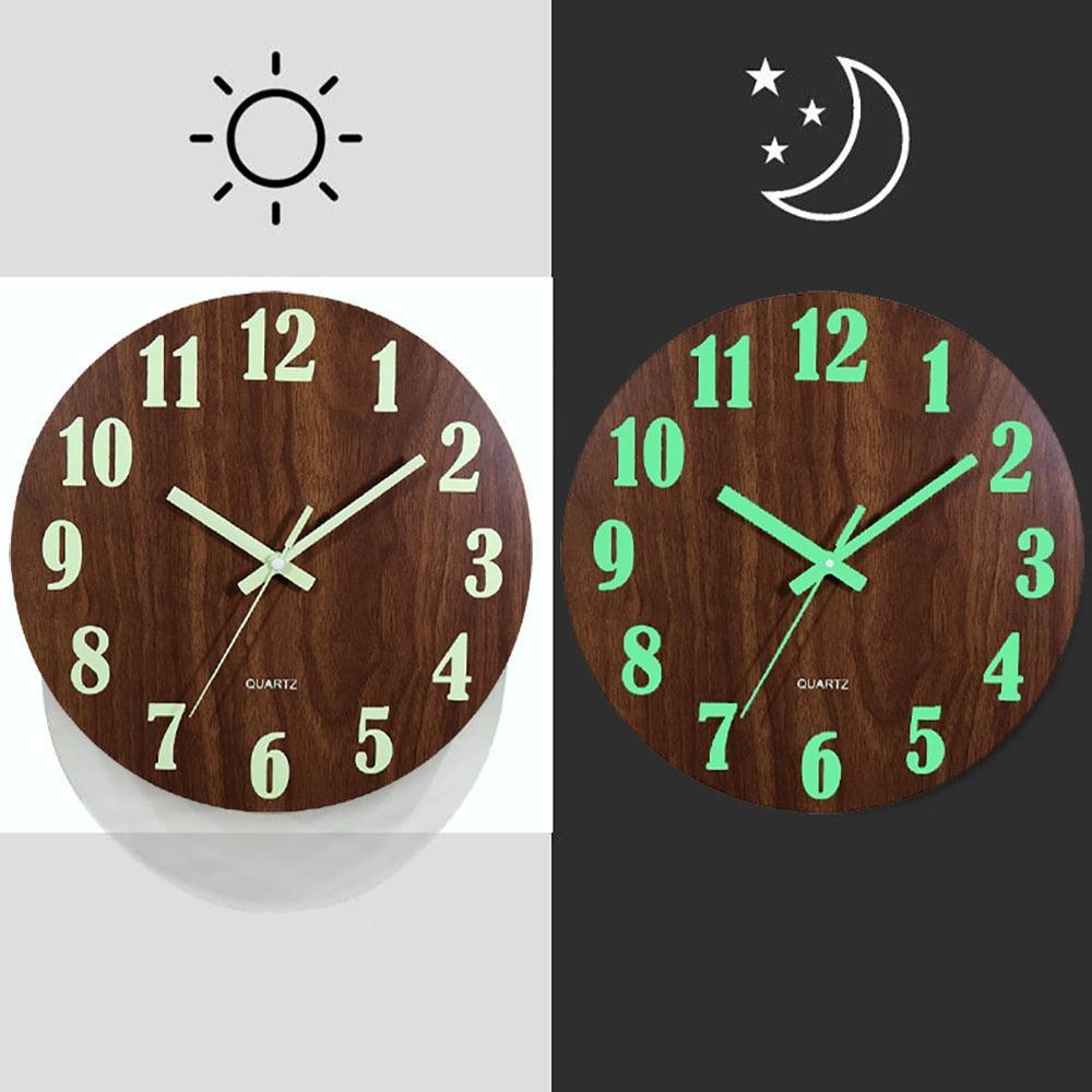 Luminous Wall Clock - The Trendy