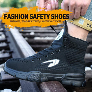 Starka Steel Toe Puncture-Proof Work Boots - The Trendy
