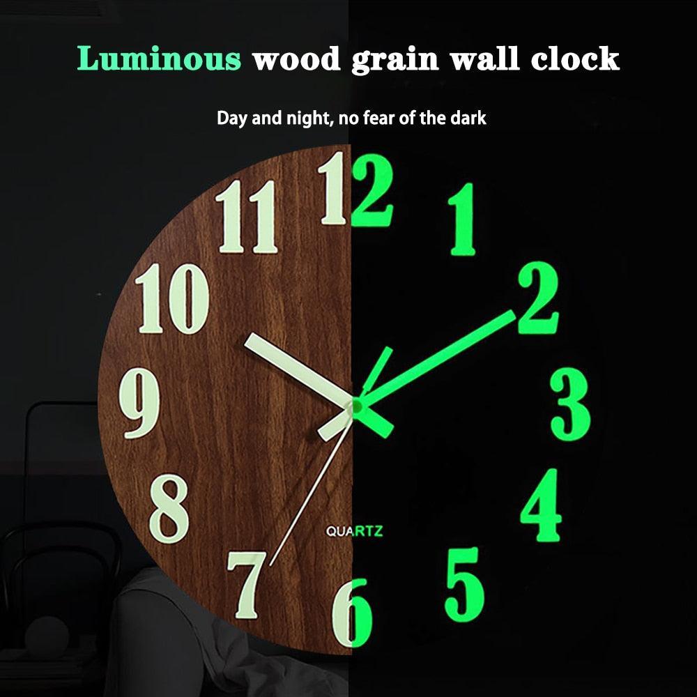 Luminous Wall Clock - The Trendy