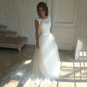 Marnie Long Wedding Dress - The Trendy